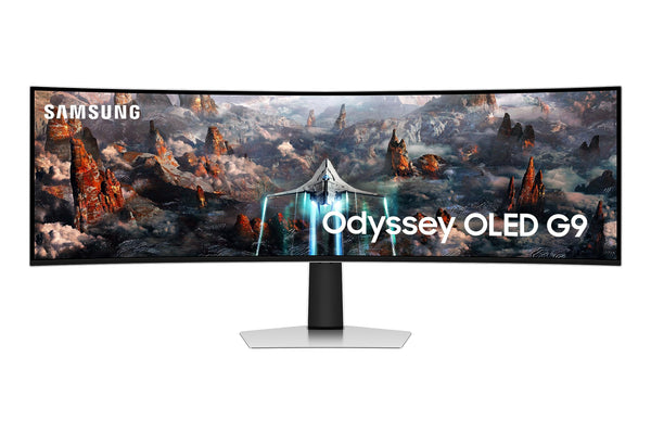 Samsung LS49CG934SUXXU Odyssey OLED 49" Gaming Monitor - 5120x1440, Speakers, HDMI 2.1, 0.03ms, 240Hz