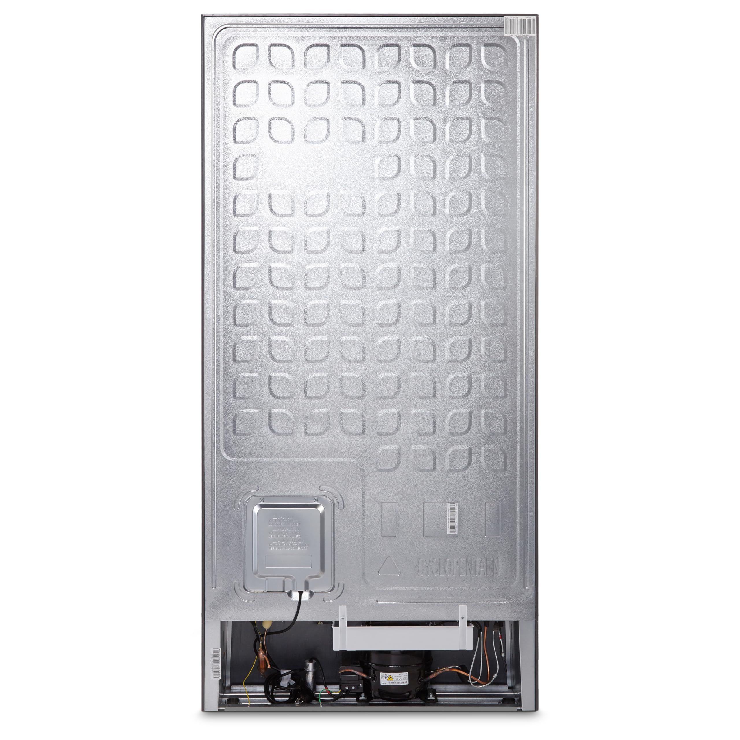 Fridgemaster MS83430EB Freestanding Slim American Side by side Door Fridge Freezer 441L, Total No Frost, Inverter compressor, Black, 83.2x178.0cm, Energy Rating E