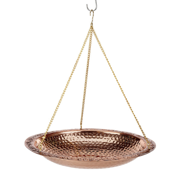 Good Directions Pure Copper 18" Hanging Bird Bath