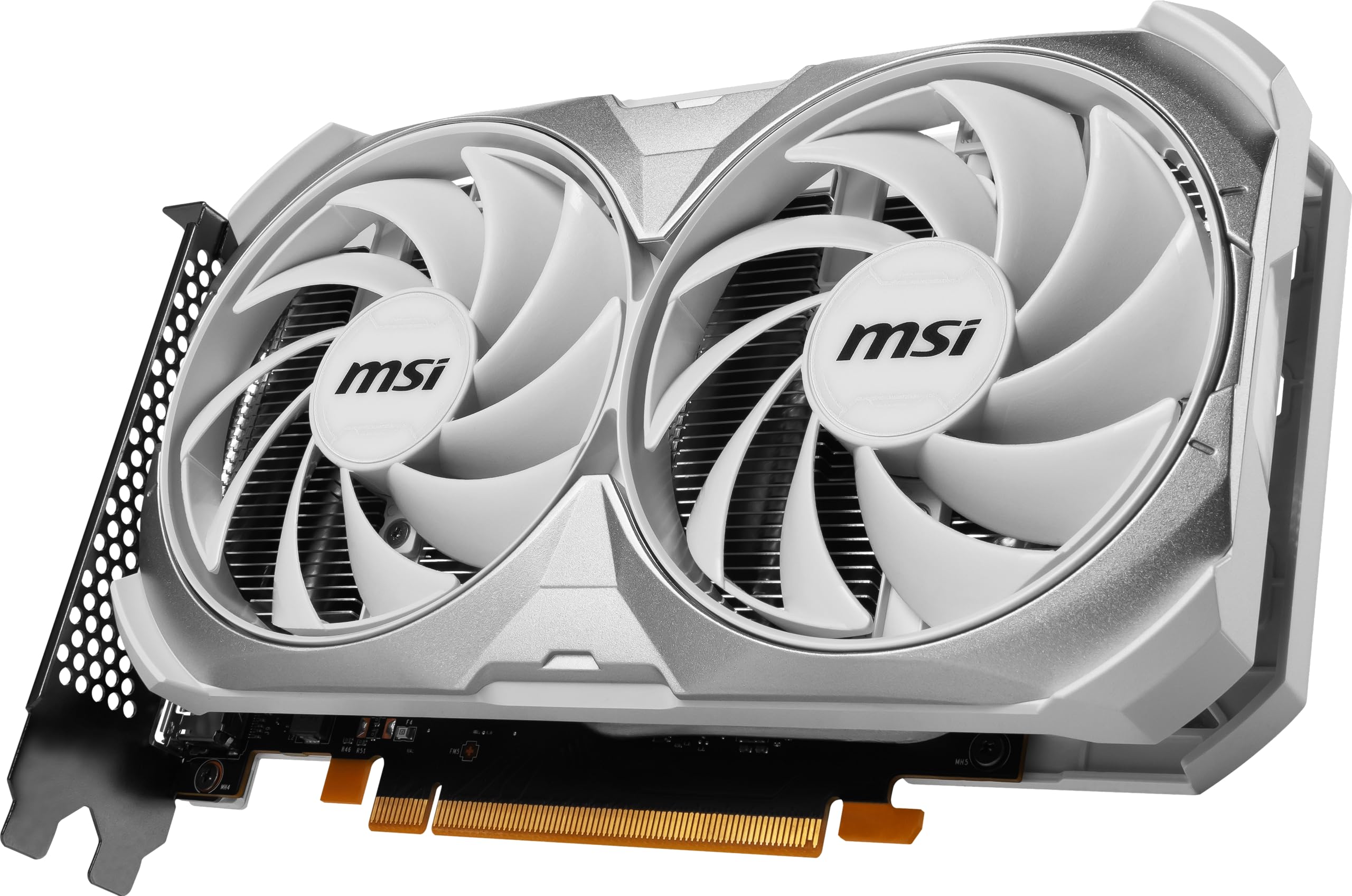 MSI GeForce RTX 4060 VENTUS 2X WHITE 8G OC Gaming Graphics Card - 8GB GDDR6X, PCI Express Gen 4, 128-bit, 3x DP v 1.4a, HDMI 2.1a (Supports 4K & 8K HDR)