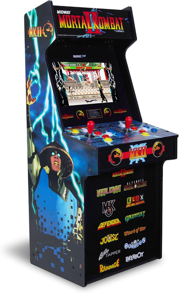 Arcade1Up Mortal Kombat Classic SE Arcade Game Machine – 1.22 Meter Cabinet, 13 Classic Video Games, 39.62 cm IPS Display, Easy Assembly, Perfect for Home Gaming