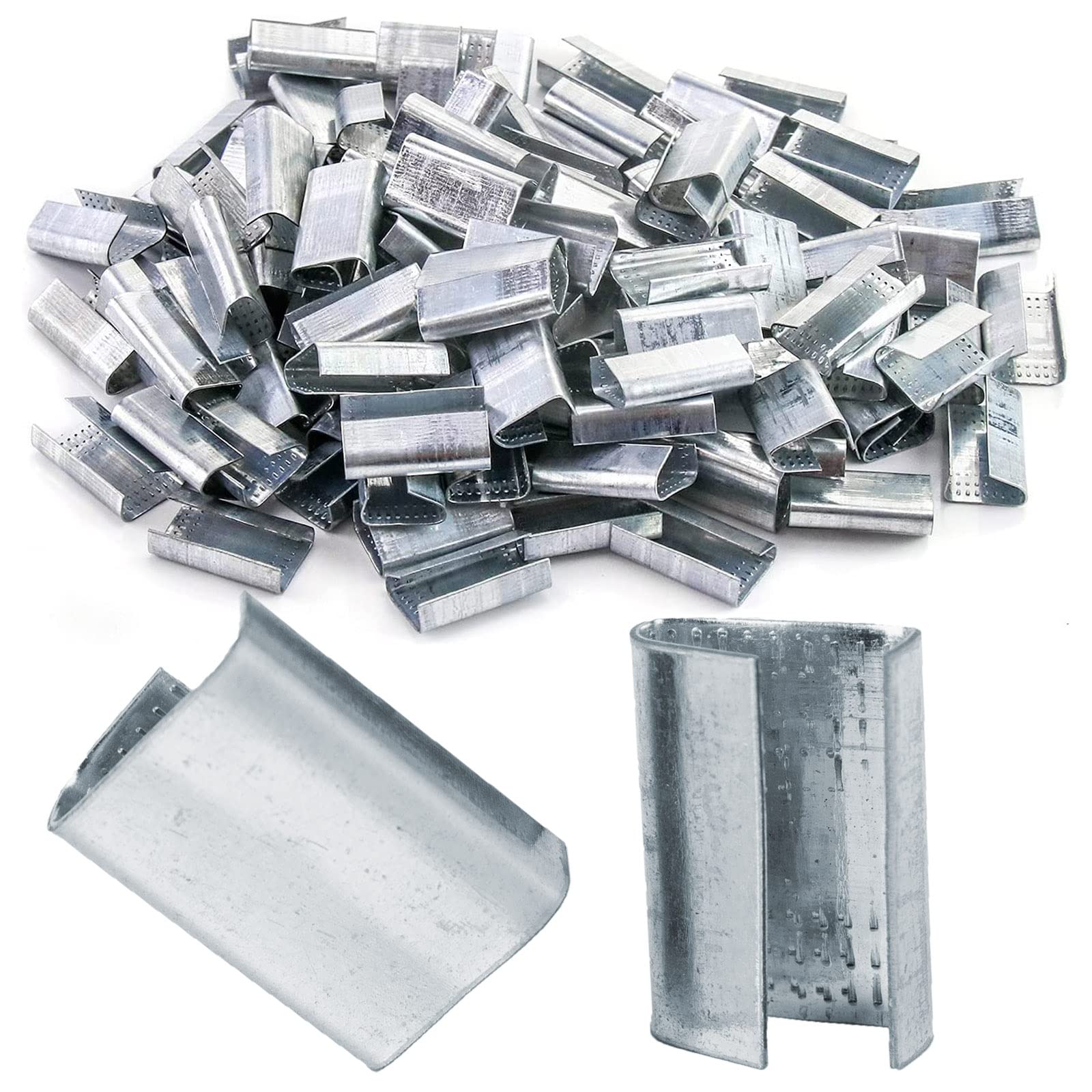 Complete Hand Pallet Packaging Strapping Kit with Tools, 200m PP Band, Metal Seals, and Edge Protectors for Secure Packing