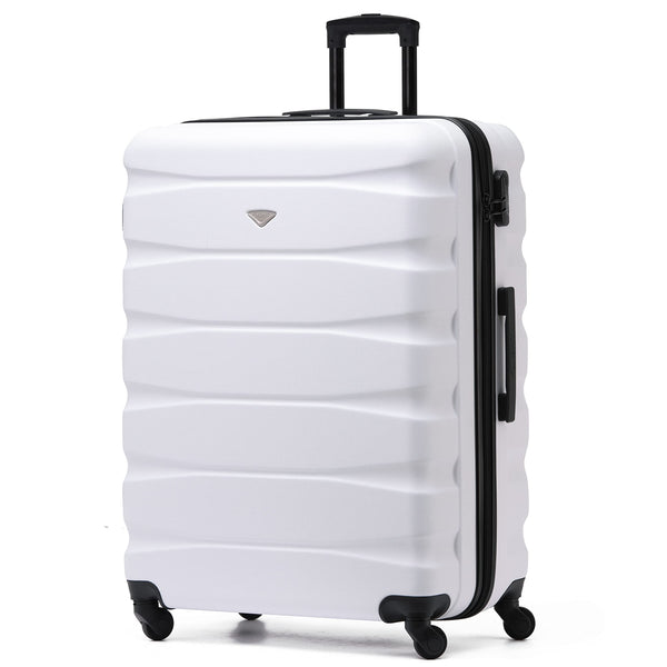 Flight Knight Set of 3 Lightweight 4 Wheel ABS Hard Case Suitcases Cabin & Hold Luggage Options Approved for Over 100 Airlines Including easyJet, British Airways, Ryanair, Jet2 & Many More