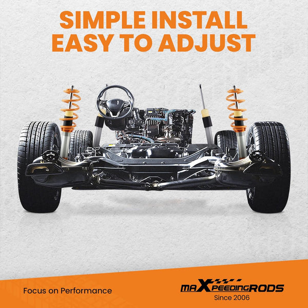 maXpeedingrods Coilovers for Jetta MK5/Golf MK5 MK6/Beetle 2012-2014/Touran 2004-2015/Scirooco 2008-2017