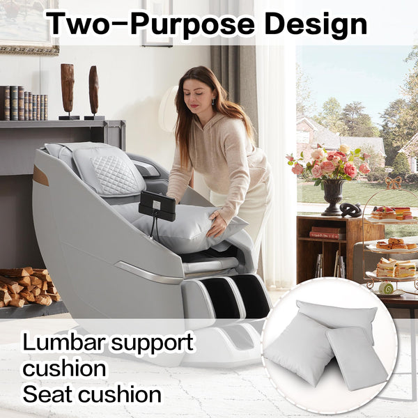 ROTAI Full Body Massage Chair,Zero Gravity Massage Chair for Home,Back Massagers for Pain Relief,Rocking Chair with Heat