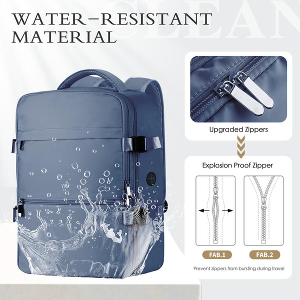 for Ryanair Cabin Bags 40x20x25 Underseat Cabin Bag Carry Ons Hand Luggage Bag Travel Backpack Cabin Size for Ryanair Backpack with Charging Hole