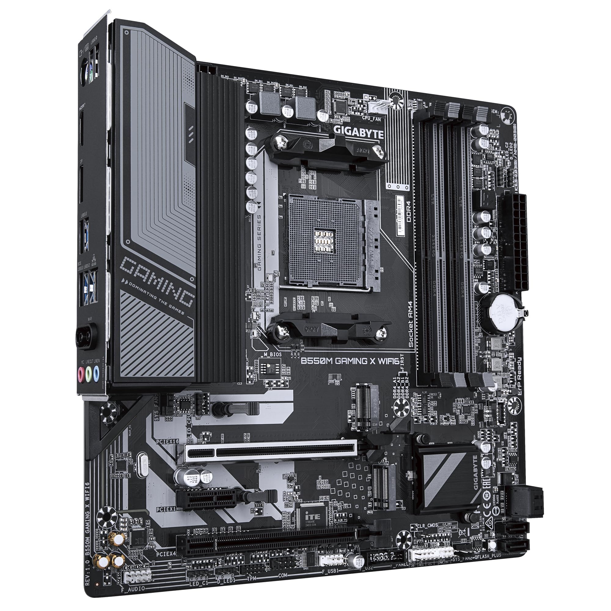 Gigabyte B550 AORUS ELITE V2 Motherboard - Supports AMD Ryzen 5000 Series AM4 CPUs, 12+2 Phases Digital Twin Power Design, up to 4733MHz DDR4 (OC), 2xPCIe 3.0 M.2, 2.5GbE LAN, USB 3.2 Gen1