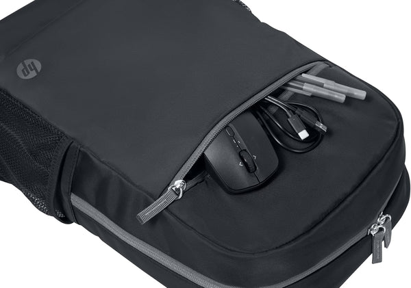 HP 15.6-Inch Laptop Backpack | Padded Laptop Compartment, Comfortable, Durable, Lightweight and Water-Resistant | Water-Bottle Pocket | Padded Shoulder Straps | Responsibly Made