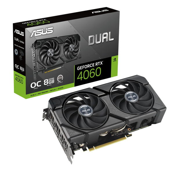 ASUS GeForce RTX 3050 6G DUAL OC Gaming Graphics Card - 1537MHz Boost Clock, GDDR6, PCIe Gen 4, DLSS 2, 3 x DP v1.4a, 1 x HDMI 2.1 (Supports 4K)