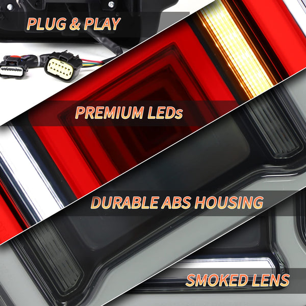 VLAND Motor 9 Inch LED Headlights compatible with 2018-2023 Wrangler JL/JLU Rubicon, Sport, Sport S, Sahara [Not fit JK], w/Startup dynamic display, 1 set for RHD