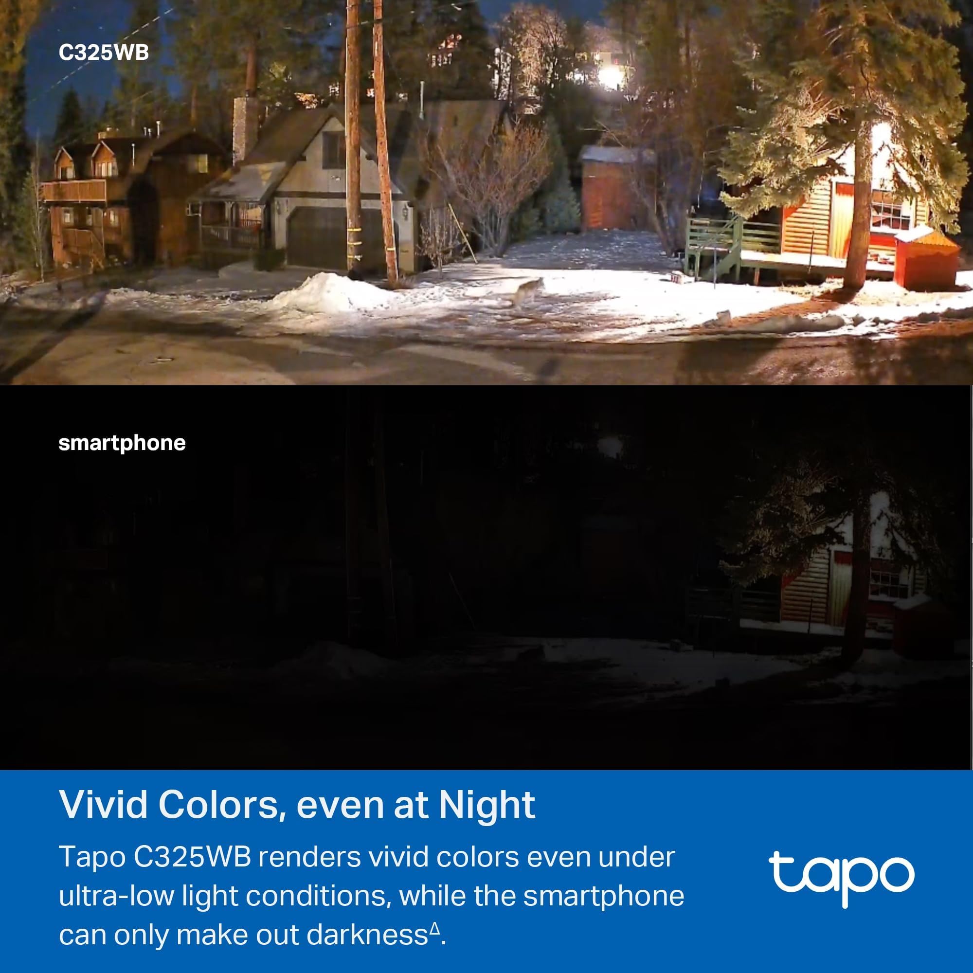 Tapo TC82 KIT 2K 3MP Battery Solar Security Camera Outdoor, Maintenance-free, Colour Night Vision, Outdoor Camera No Monthly Fee, Smart Person Detection, IP65, Works with Alexa & Google