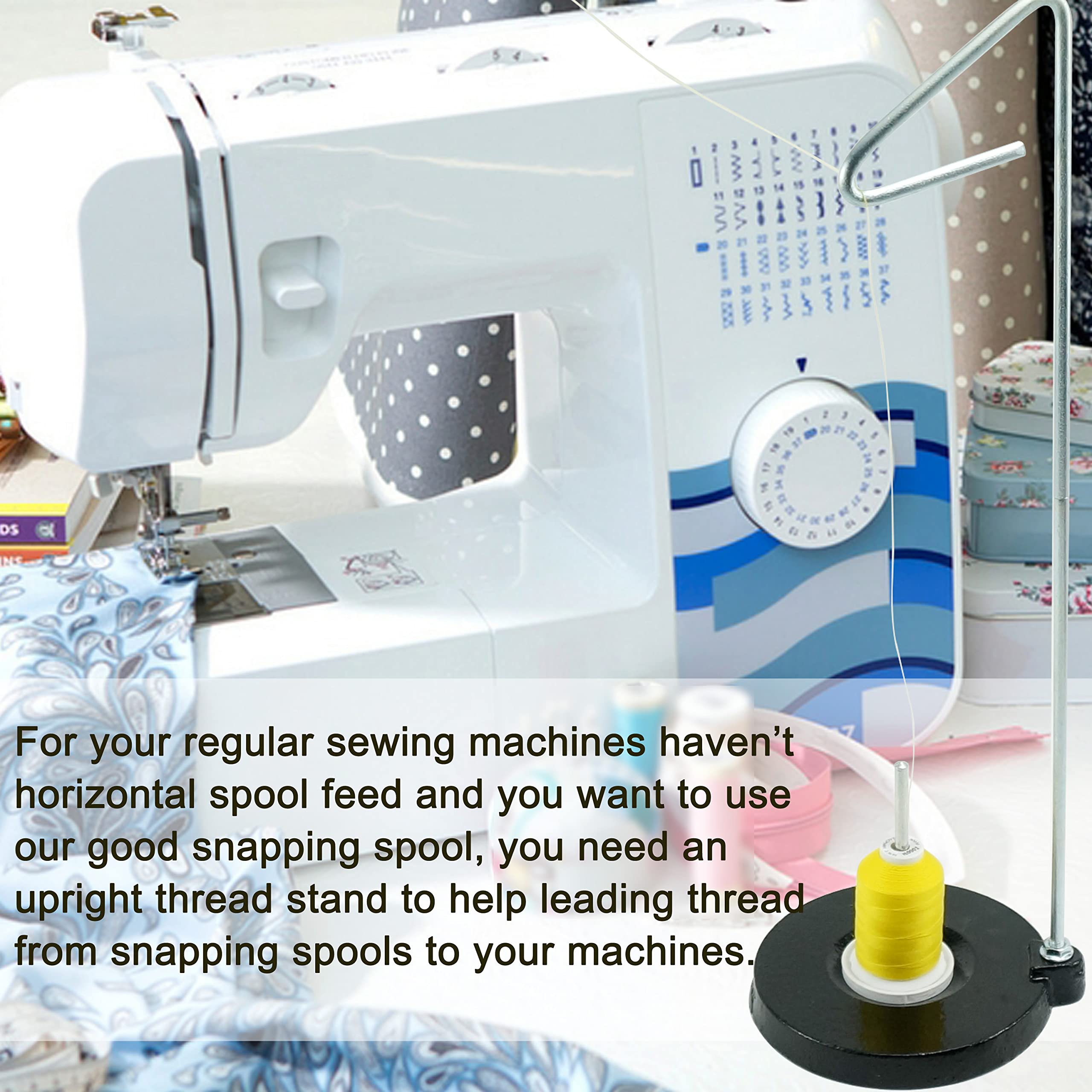 New brothread 24 Basic Colours Multi-Purpose 100% Mercerized Cotton Threads 30WT(50S/3) 600M Each Spool for Quilting, Sewing and Embroidery