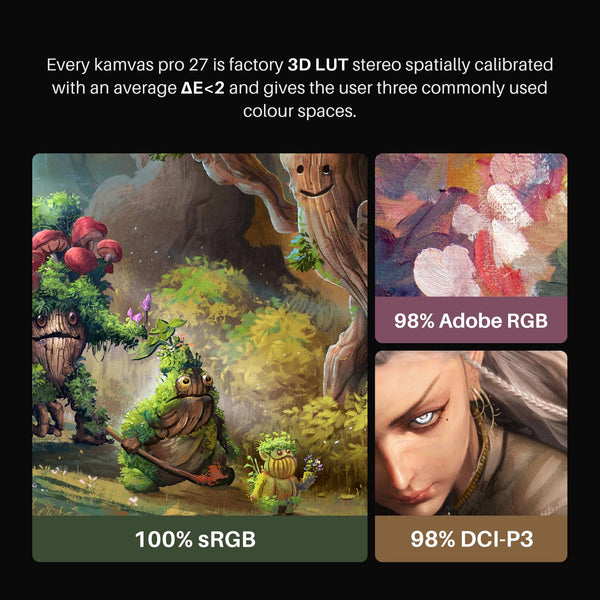 HUION Kamvas Pro 16(4K) UHD Graphic Tablet with Screen, 15.6-inch Monitor Full-Laminated Anti-Glare, Tilt Function 8192 Battery-Free Stylus PW517 for PC, Mac, Android