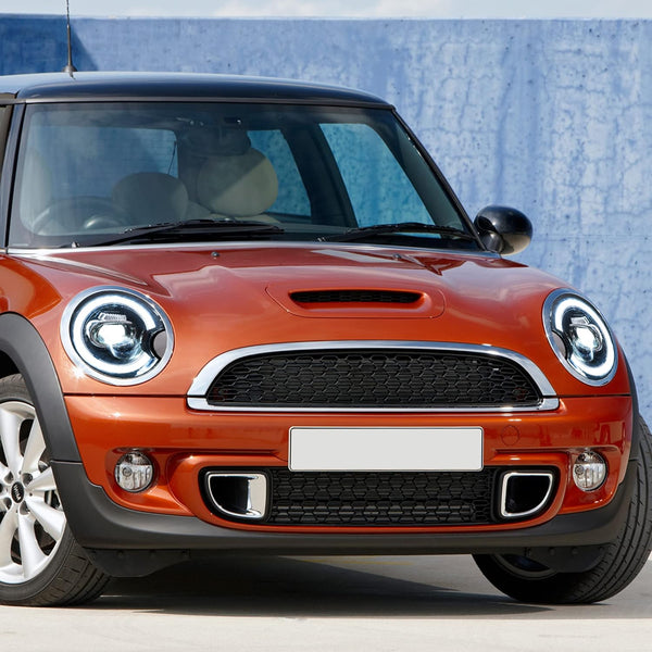 VLAND Headlights for Mini Coo-per R56 R57 R58 R59 2007-2013 Front Lamps Assembly with Sequential Turn Signal and Dynamic Welcome/Breath DRL