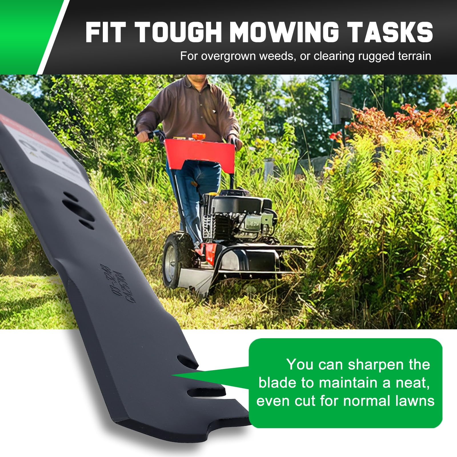 Grasscool Timemaster 30 inch Mower Mulching Blades for Toro 20199 20200 20975 20977 Lawnmower Replace for 20120P 120-9500-03