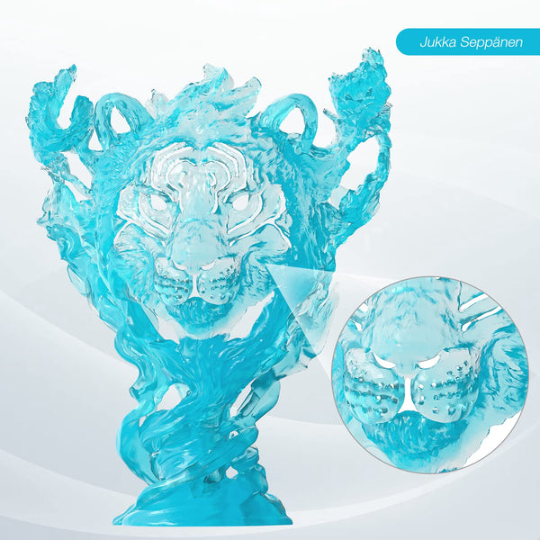 ELEGOO 8K 3D Printer Resin, Standard Photopolymer Resin 405nm UV-Curing Resin, Best for 8K/9K/12K/14K/16K LCD 3D Printer Space Grey 1000G