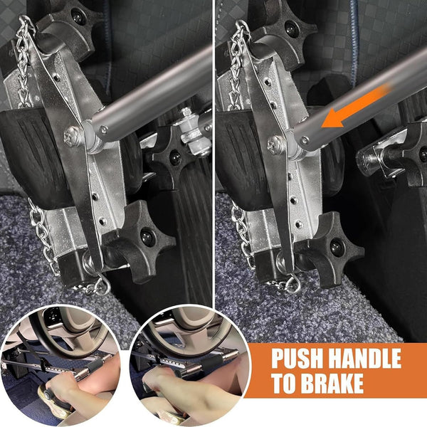 Hand Control for Disabled Drivers | Manual Driving Assist,Multifunctional Car Manual Hand Controls for Patients, Injured, Disabled, Senior, Elderly, Automotive, Daily, Vehicle