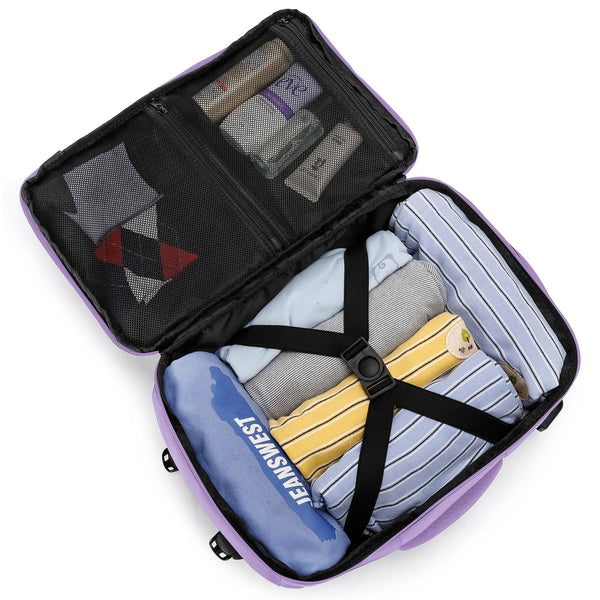 Cabin Bags 40x20x25 for Ryanair Underseat 20L Small Travel Hand Luggage Backpack Carry-ons Bag Cabin Size for Airplanes Flight Bag Travel Rucksack Fit 14 Inch Laptop with USB Charging Port-Black