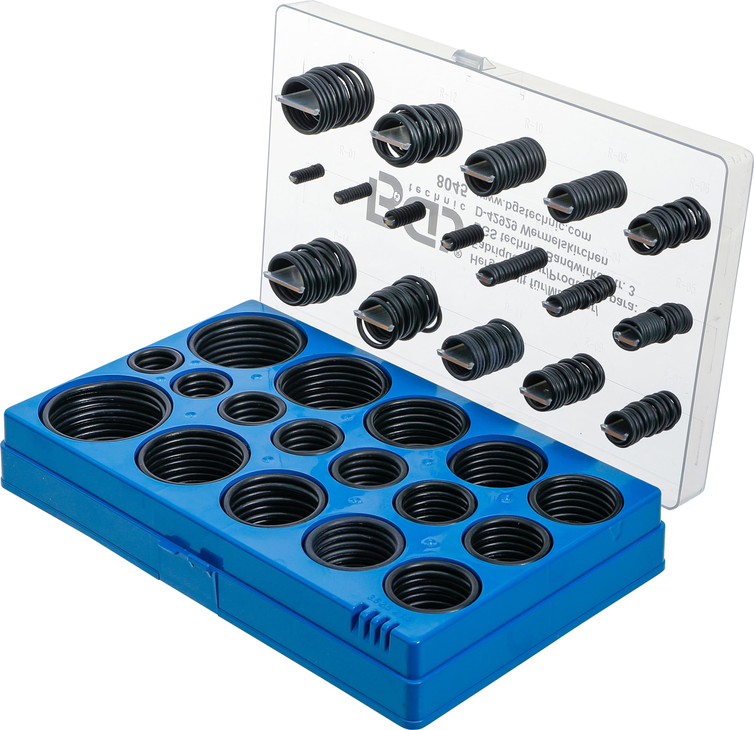BGS 8045 | O-Ring Assortment | Ø 3 - 50 mm | 419 pcs.