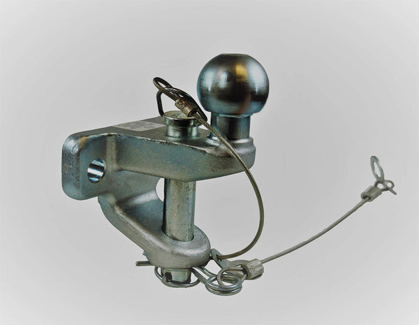 BITS4REASONS - NEW MODEL MAYPOLE MP87 50MM BALL AND PIN HITCH - BLACK TOWBALL…
