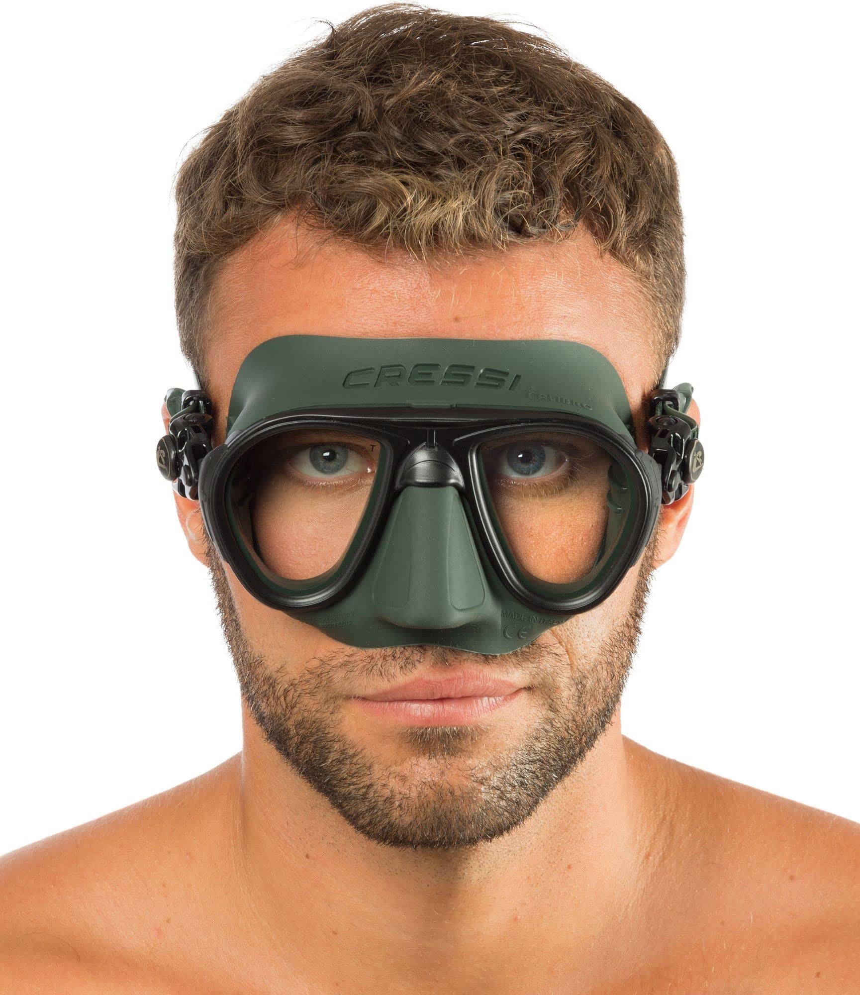 Cressi Calibro Professional Scuba Diving Freediving Mask with Anti Fog Technology