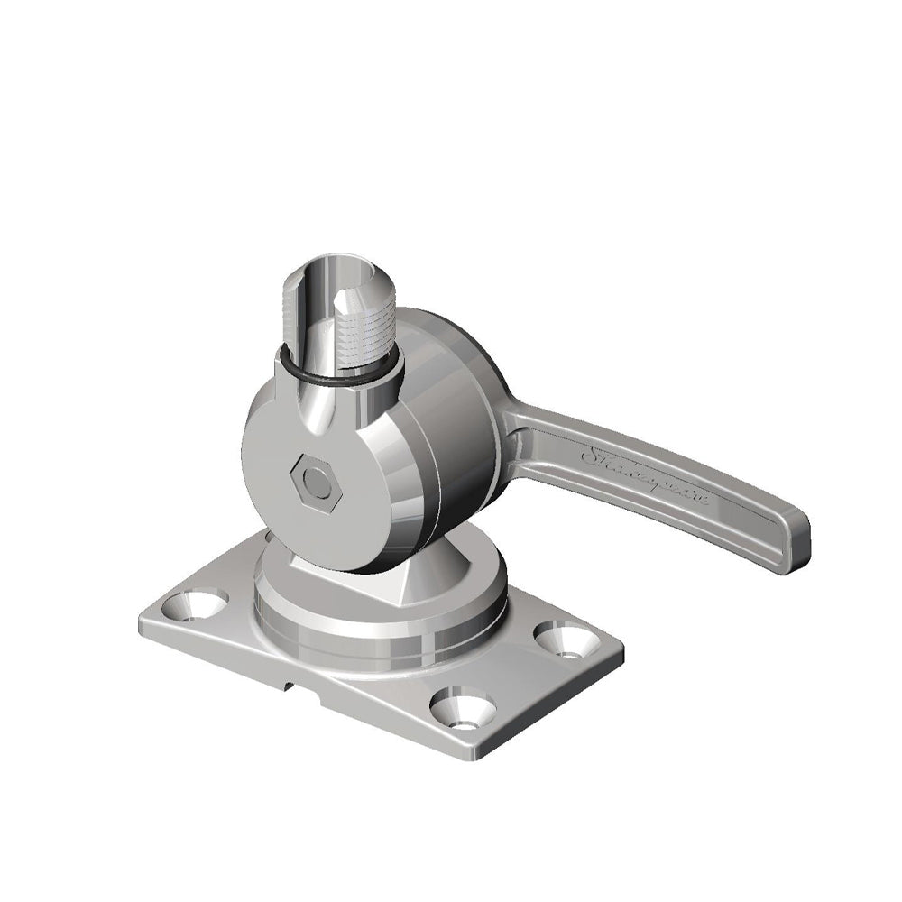 Shakespeare 6187 Stainless Steel Low Profile Ratchet Mount | 4Boats
