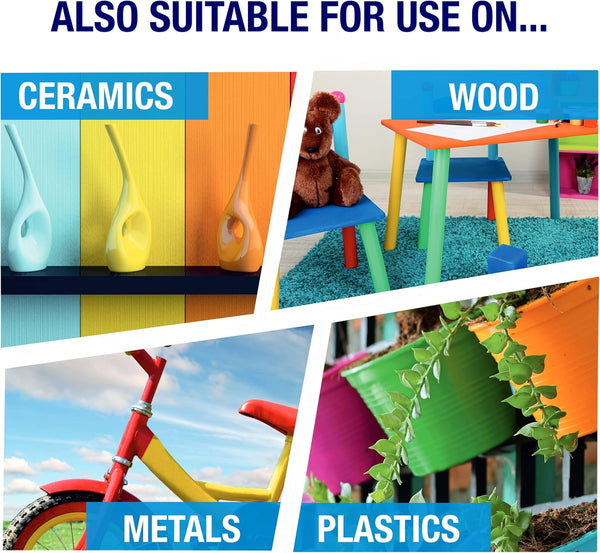 Hycote Bodyshop Clear Lacquer, Fast Drying Spray Paint, 400 ml