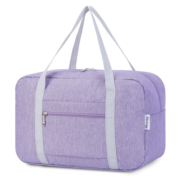 for Ryanair Airlines Cabin Bag 40x20x25 Underseat Foldable Travel Duffel Bag Holdall Tote Carry on Hand Luggage Overnight for Women and Men 20L (Black)