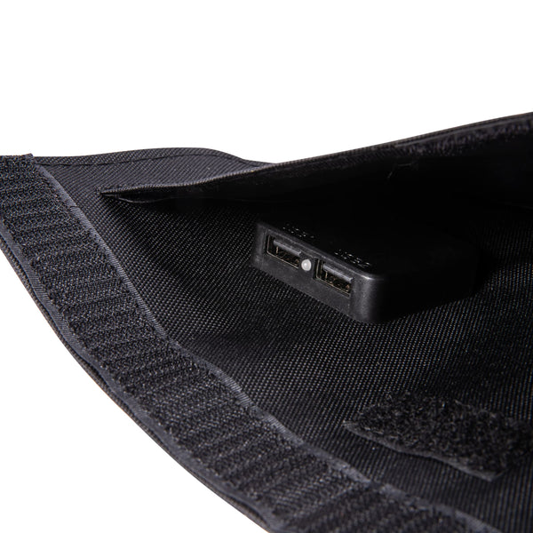 Technaxx 21W Solar Charger with USB for Phone, Powerbank, Tablet, etc. - Perfect for Traveling, Camping and Outdoor - Solar Panel Charging Case TX-207