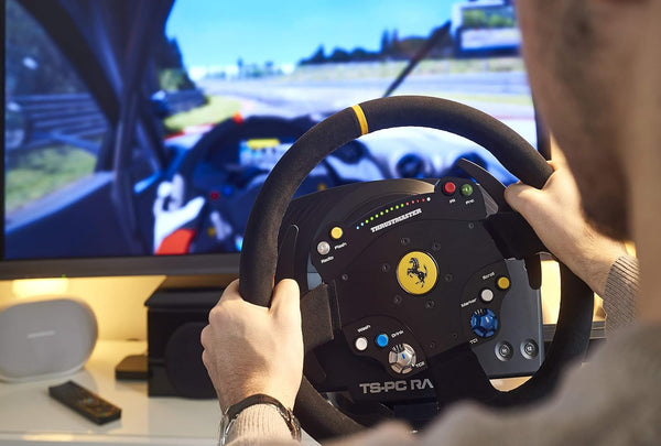 Thrustmaster TS-PC Racer Ferrari 488 Challenge Edition - High-Performance Racing Wheel with Force Feedback for PC