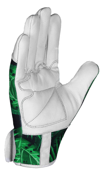 Leather Gardening Gloves Ladies Men/Women Short & Long Forearm Protection Thorn Proof Breathable Spandex Goatskin Leather Rose Pruning Garden Safety Work Gloves, Best Garden Gifts (Long Gloves, M)