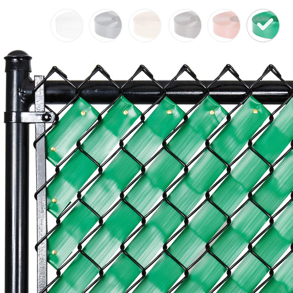 Fenpro Chain Link Fence Privacy Tape (Emerald Green)