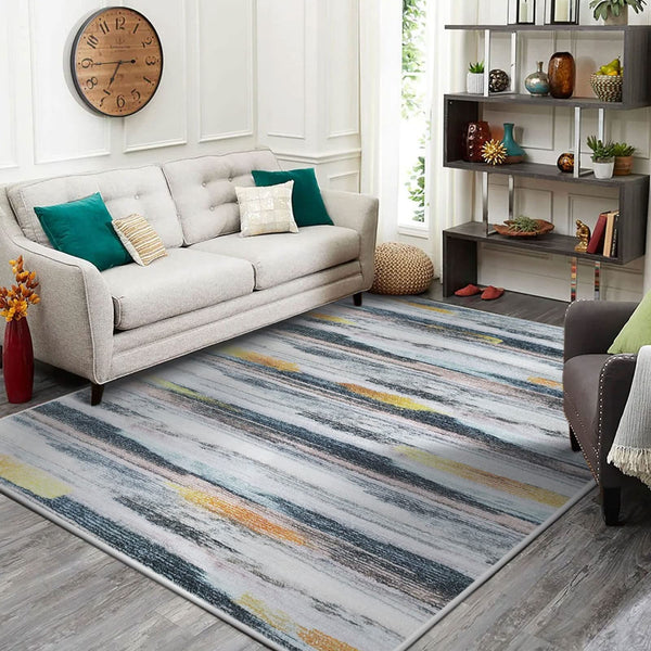 Tinyboy-hbq Area Rugs Artistic Traditional Unique Rugs Fluffy Bedroom Carpet Shaggy Living Room Rug Anti Slip Rugs Soft Modern Plush Carpets Suitable