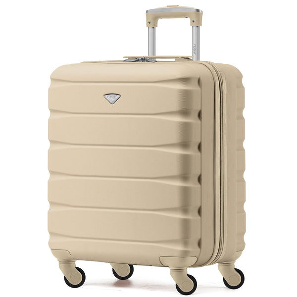 Flight Knight Set of 3 Lightweight 4 Wheel ABS Hard Case Suitcases Cabin & Hold Luggage Options Approved for Over 100 Airlines Including easyJet, British Airways, Ryanair, Jet2 & Many More