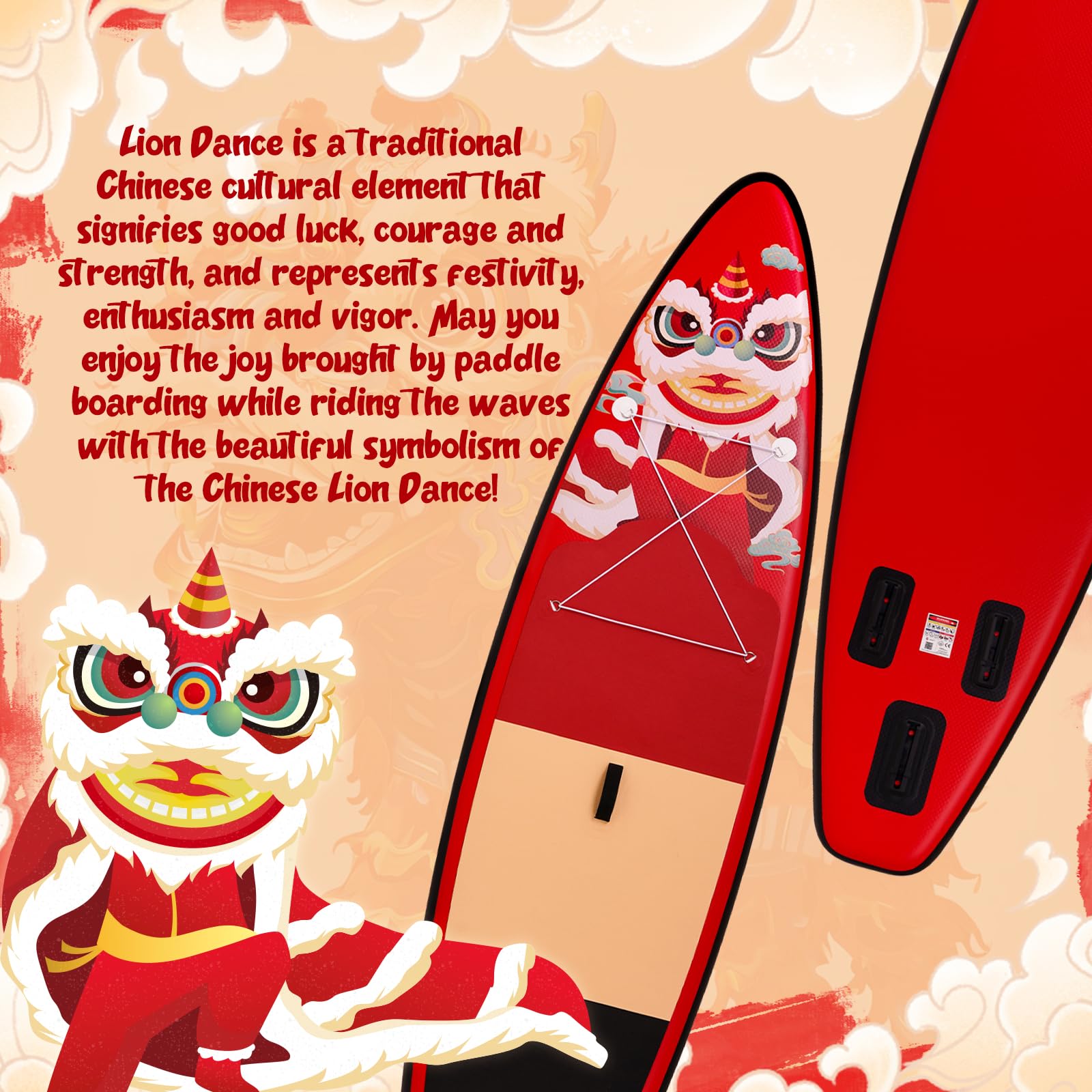 FEATH-R-LITE 10' &11' Inflatable Ultra-Light Stand Up Paddle Board for All Skill Levels Included with SUP, Adj Paddle, Pump, Backpack, Leash