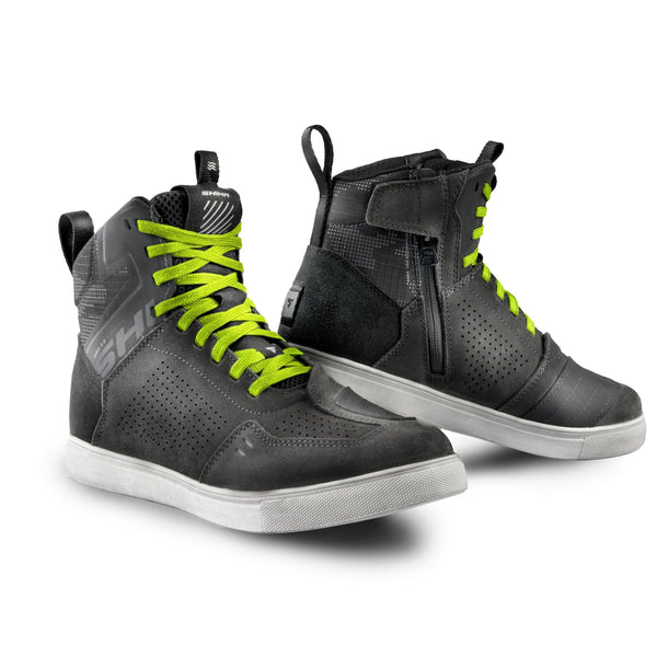 SHIMA Rebel 2.0 Motorbike Boots for Men Women Ventilated Waterproof Leather Shoes Summer Suede Motorcycle