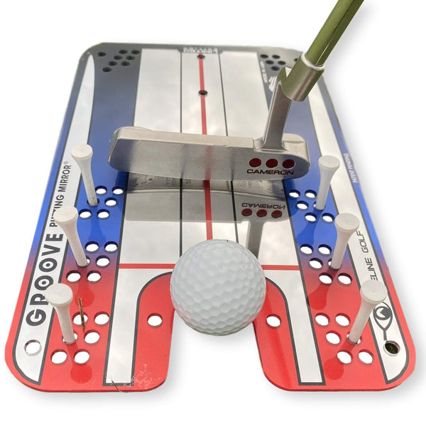 EyeLine Golf Putting Mirror Training Aid ? Perfect for Alignment and Stroke Improvement Drills ? Indoor and Outdoor Practice, Used by Tour Pros