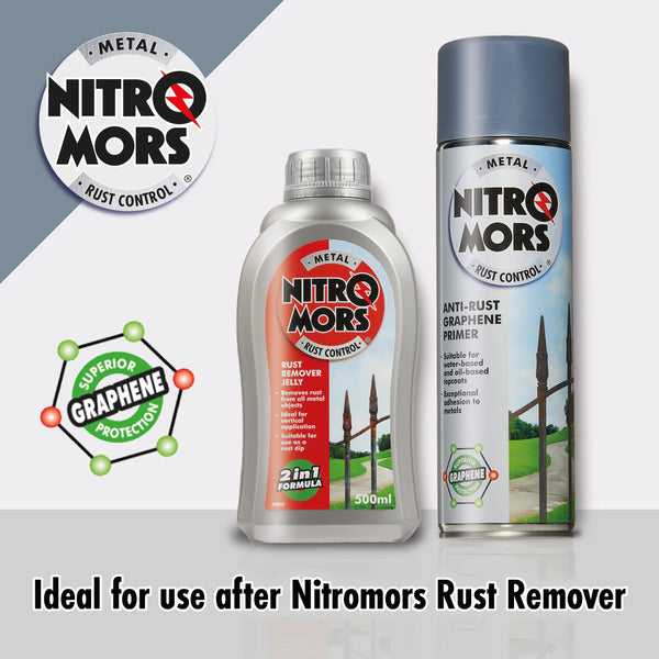 Nitromors Rust Armour Aerosol, Protects Surfaces from Rust & Corrosion, 500 ml