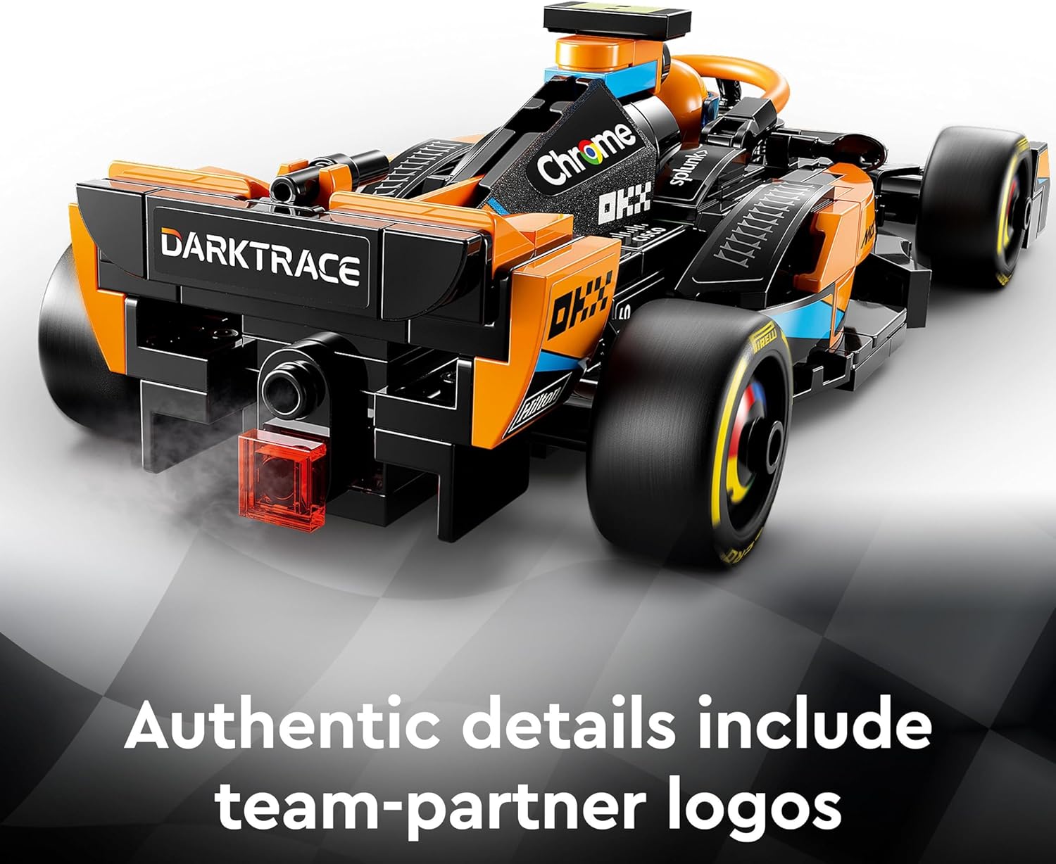 LEGO Speed Champions 2023 McLaren Formula 1 Race Car Toy for 9 Plus Year Old Kids, Boys & Girls who Love Independent Play, Buildable Vehicle Model Set, Kids' Bedroom Decoration, Birthday Gift 76919