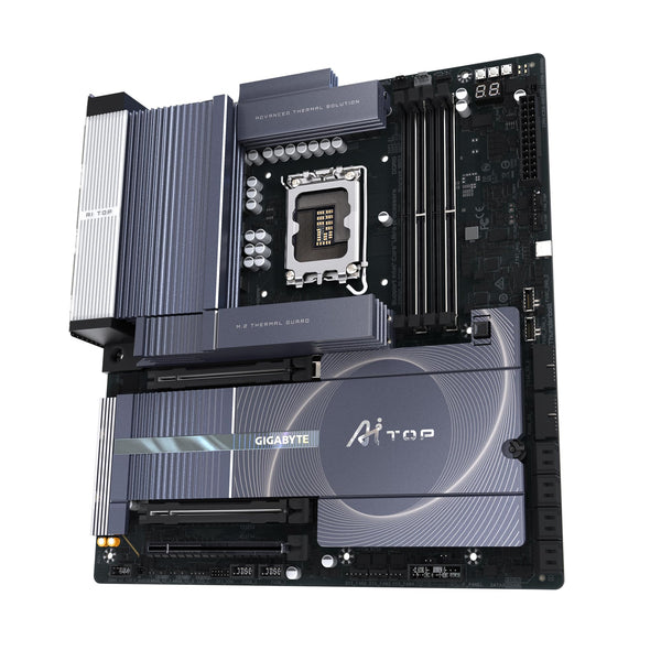GIGABYTE Z890I AORUS ULTRA Motherboard - Supports Intel Core Ultra (Series 2) CPUs, 8+1+2 phases VRM, up to 8800MHz DDR5 (OC), 1xPCIe 5.0 + 1xPCIe 4.0, Wi-Fi 7, 2.5GbE LAN, Thunderbolt 4