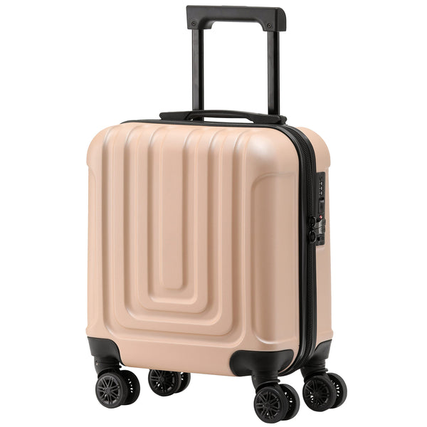 Flight Knight Premium Lightweight Suitcase - Built-in TSA Lock - 8 Spinner Wheels - ABS Hard Shell Check in Highly Durable Luggage - Medium - 67x45x26cm
