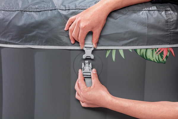 Lay-Z-Spa Boracay Smart Signature AirJetInflatable Hot Tub with App-Control 2-4 person