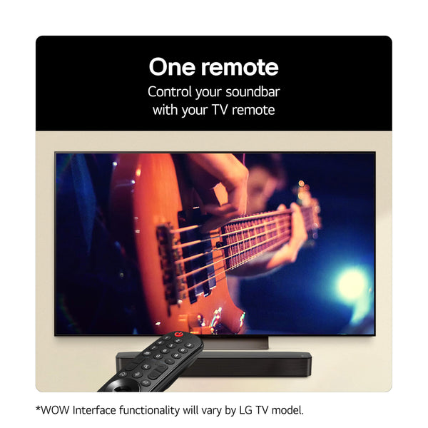 LG USC9S Bluetooth Soundbar for TV with Dolby Atmos & Wireless Subwoofer 3.1 channel