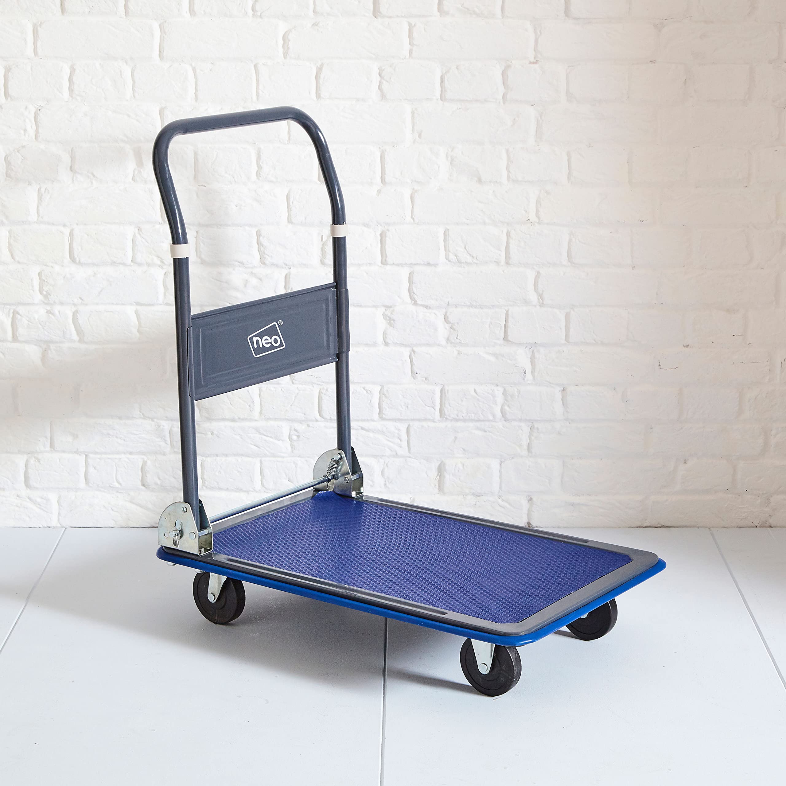 Neo Heavy Duty Aluminium Folding Sack Platform Trolley Hand Truck Barrow Wheels (150 kg)