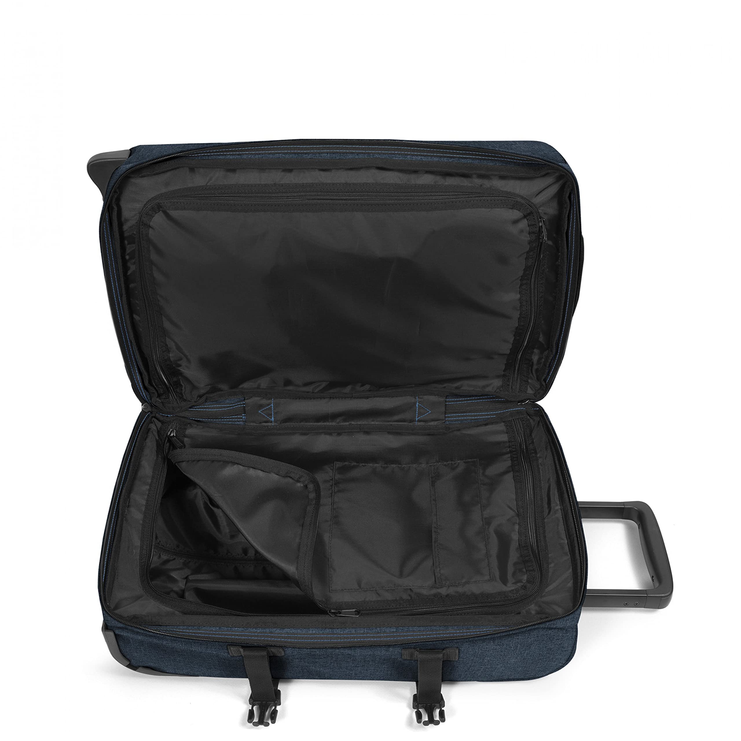 Eastpak TRANVERZ S Suitcase, 51 x 32.5 x 23 cm, 42 L - Black (Black)