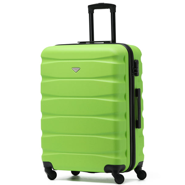 Flight Knight Set of 3 Lightweight 4 Wheel ABS Hard Case Suitcases Cabin & Hold Luggage Options Approved for Over 100 Airlines Including easyJet, British Airways, Ryanair, Jet2 & Many More