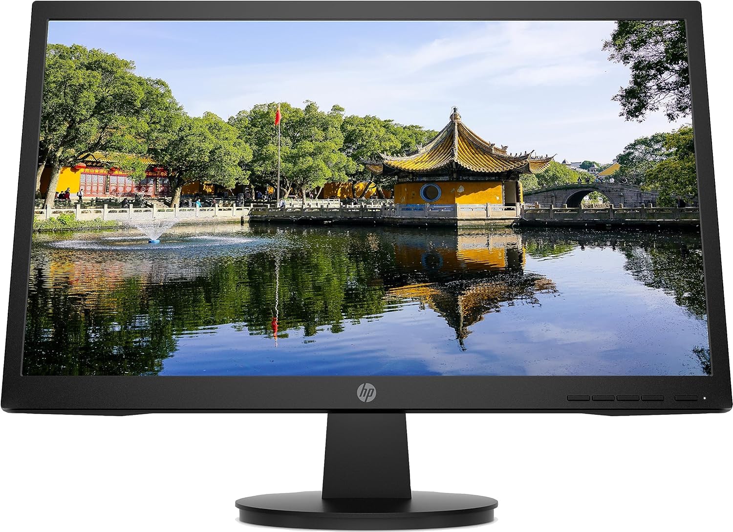 HP 24 Inch FHD Monitor | Full HD VA LCD Display | 75hz Refresh Rate | 250 Nits Brightness | 3000:1 Contrast Ratio | AMD FreeSync Technology | Adjustable Tilt | 1x HDMI 1.4, 1x VGA | Black | V24v G5
