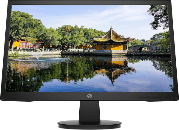 HP 24 Inch FHD Monitor | Full HD VA LCD Display | 75hz Refresh Rate | 250 Nits Brightness | 3000:1 Contrast Ratio | AMD FreeSync Technology | Adjustable Tilt | 1x HDMI 1.4, 1x VGA | Black | V24v G5