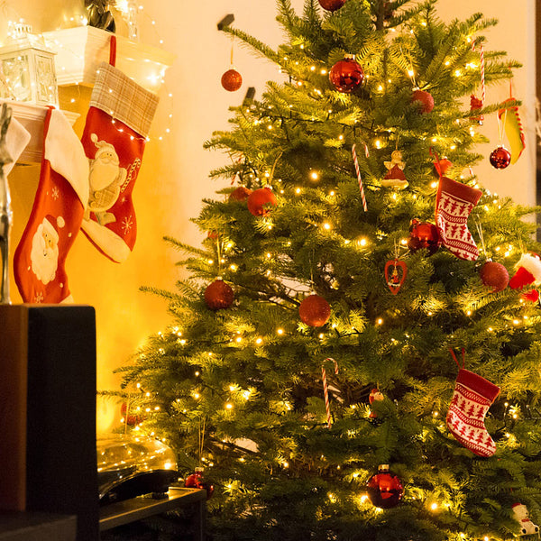 Marchpower Christmas String Lights, 50m 2000LEDs Cluster Lights with 8 Lighting Modes, IP44 Waterproof Outdoor Xmas Lights for DIY Decoration in Home