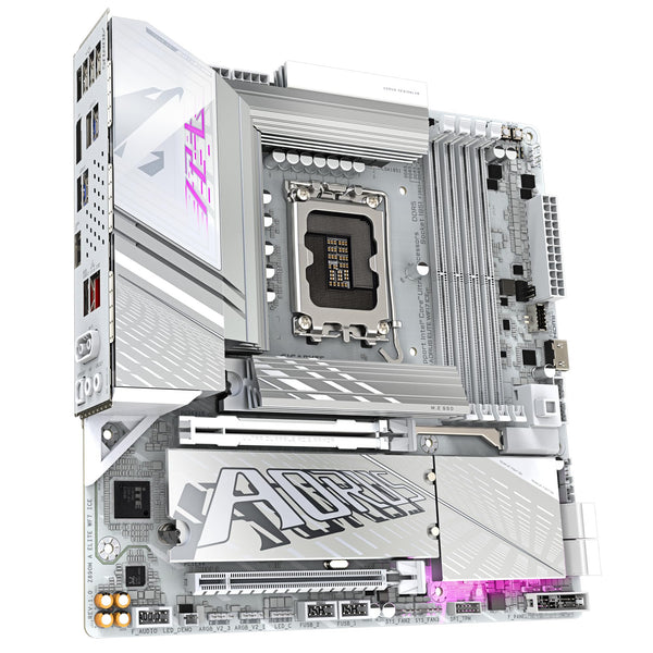 GIGABYTE Z890I AORUS ULTRA Motherboard - Supports Intel Core Ultra (Series 2) CPUs, 8+1+2 phases VRM, up to 8800MHz DDR5 (OC), 1xPCIe 5.0 + 1xPCIe 4.0, Wi-Fi 7, 2.5GbE LAN, Thunderbolt 4